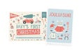 Milestone Baby's first Christmas