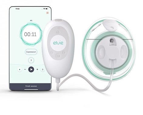 Elvie Sride Single -  s&auml;hk&ouml;k&auml;ytt&ouml;inen rintapumppu