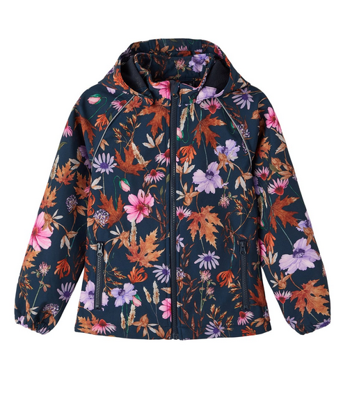 Name It NKMAlfa softshell takki, Autumn Flower