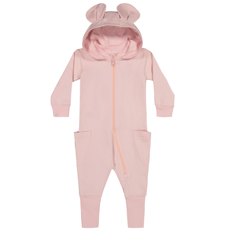 Metsola Jumpsuit with Ears, Ballerina
