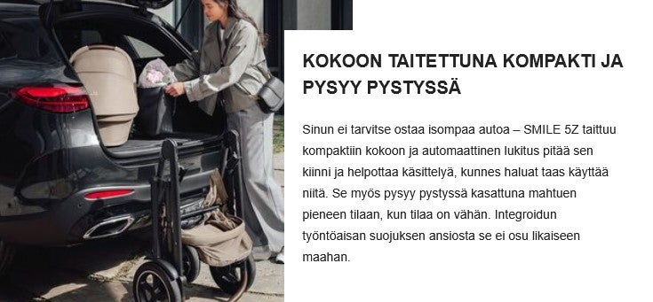 Britax Smile 5Z Yhdistelm&auml;vaunut STYLE