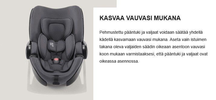 Britax R&ouml;mer Baby-Safe Pro turvakaukalo LUX