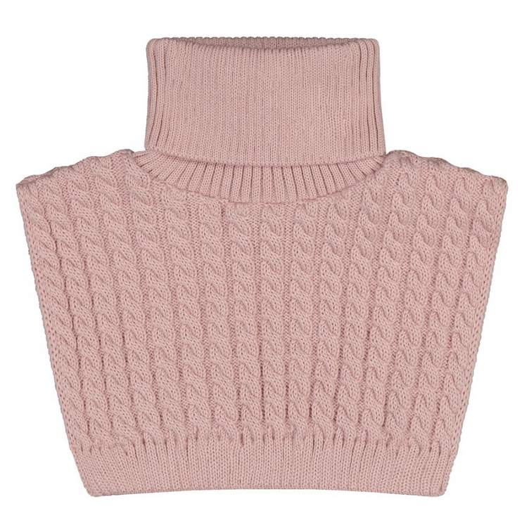 Metsola Merino Cable Neck Warmer, Hearty Pink
