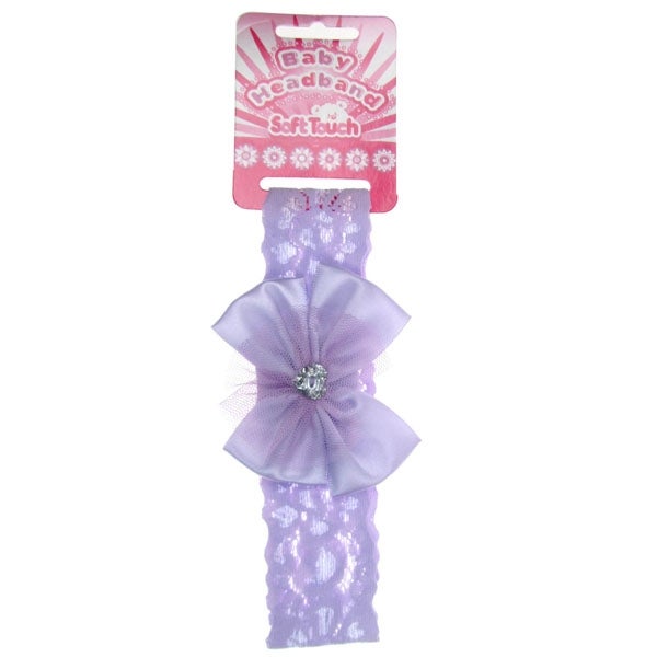 Hiuspanta rusetilla, laventeli