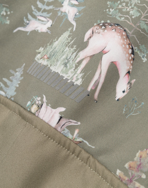 NAME IT NMFALFA  Mets&auml;, softshell haalari, Vetiver