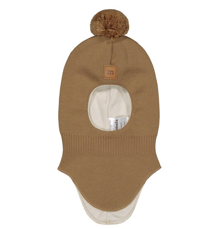 Metsola Merino Pom Pom Helmet, Muddy Boots