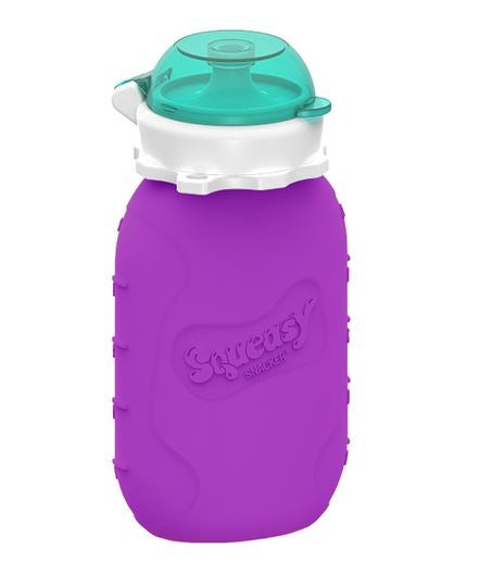 Squeasy Snacker pullo 1,8dl, violetti